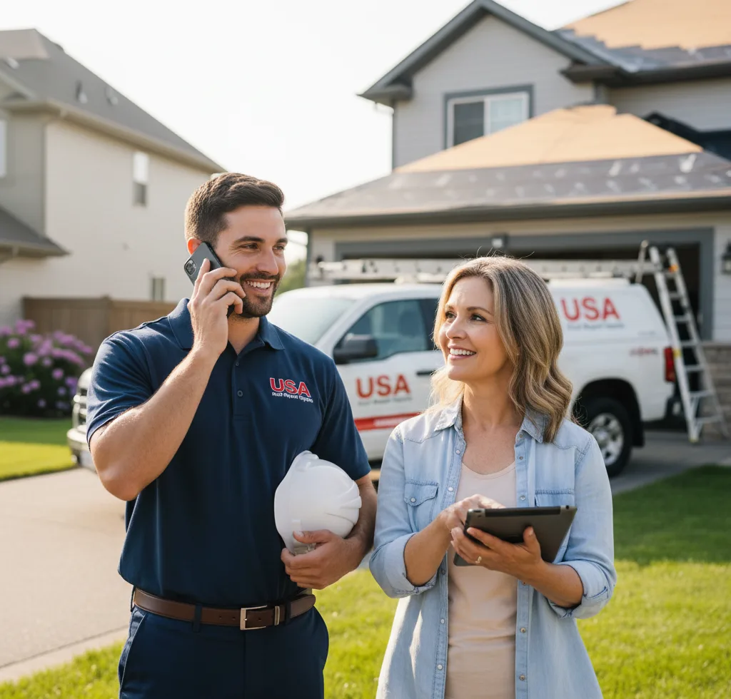 USA Roof Repair Experts customer support in Duson